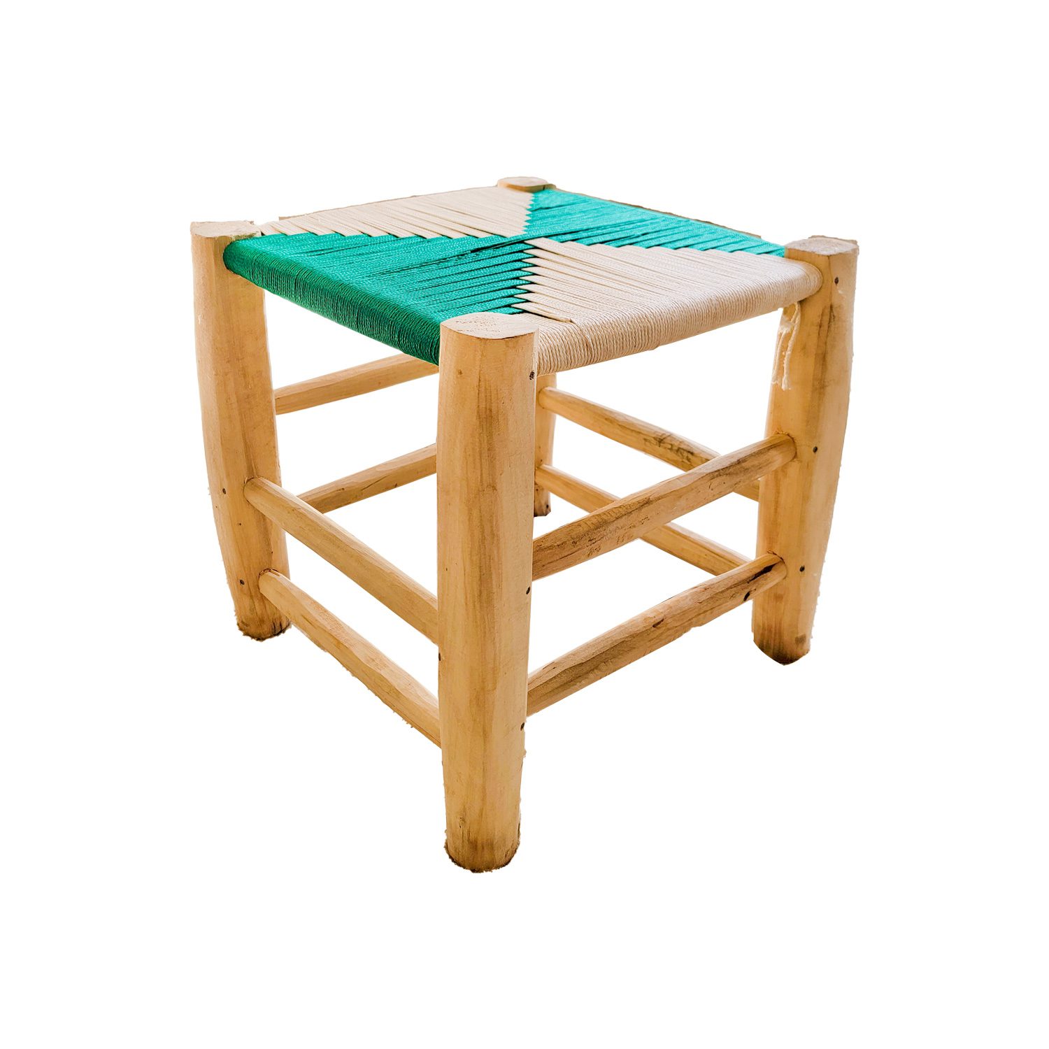 Banqueta de madera con tejido a mano Banqueta de madera con tejido a mano|Banqueta de madera con tejido a mano