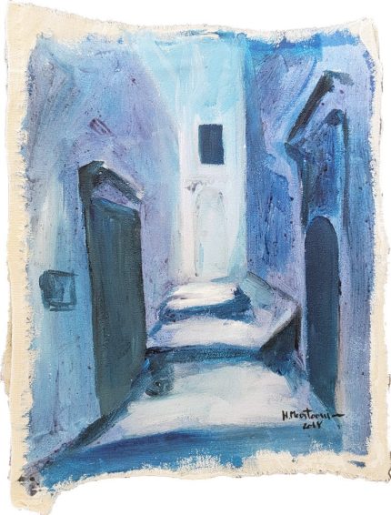calles de chechaouen 30x38cm