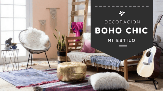 7 Tips para una Decoración Boho-Chic Made in Marruecos lo mejor en Artesanía marroquí alfombra multi color y Pouf dorado y cojines blancos