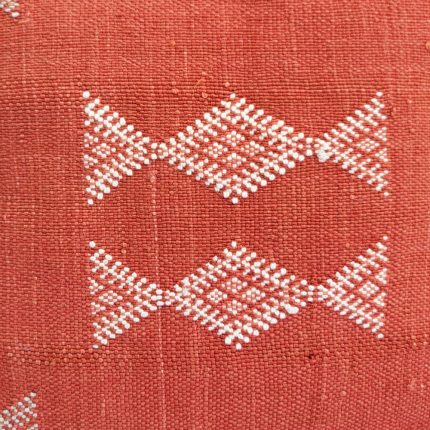 cojin sabra rojo color pimenton 2