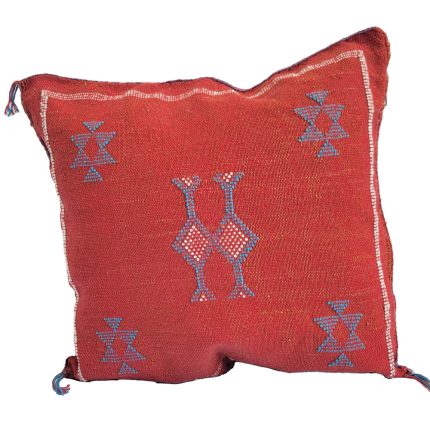 cojin sabra rojo color pimenton 3