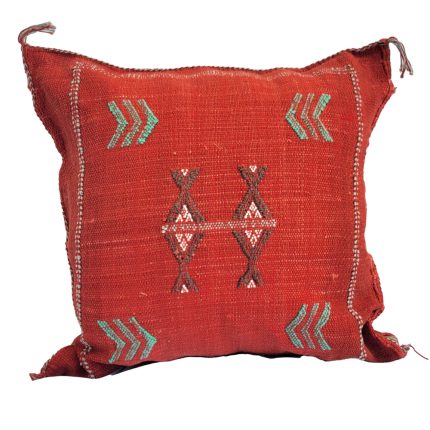 cojin sabra rojo color pimenton 4
