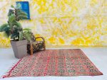 Alfombra de lana marroquí 185x219cm - Alfombra 2x2mts