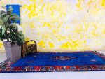 Alfombra de lana marroquí 181x350cm - Alfombra 2x3.5mts