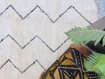 Alfombra de lana marroquí 246x246cm - Alfombra Redonda