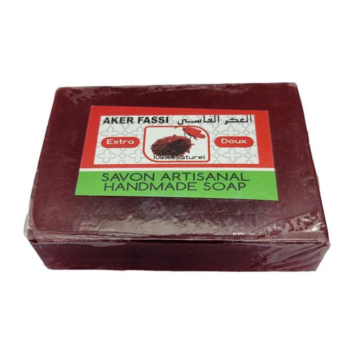 Jabon de aker fassi solido de Made in Marruecos - Revitalizante natural